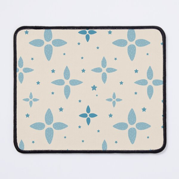 Item preview, Cute print (beige and blue) designed and sold by SamfarStudio.