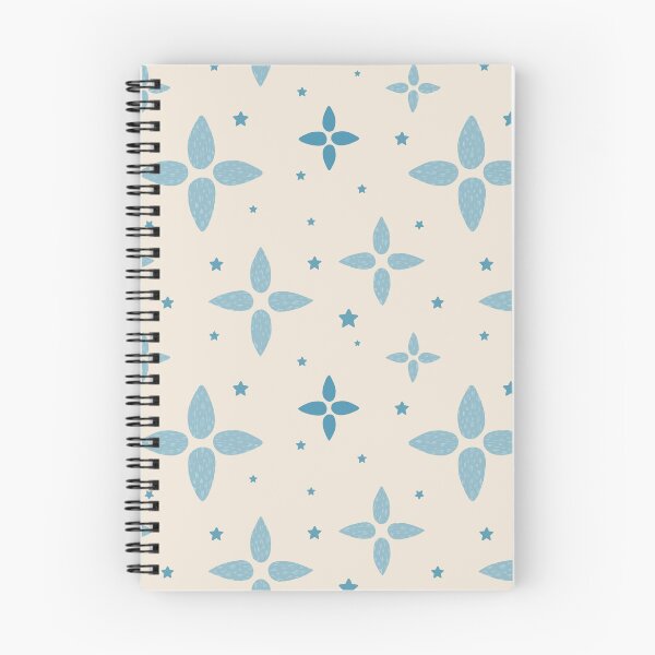 Item preview, Cute print (beige and blue) designed and sold by SamfarStudio.