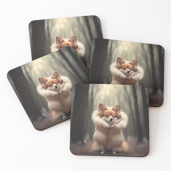 Item preview, Pomeranian Winter collection designed and sold by Arthoughts.