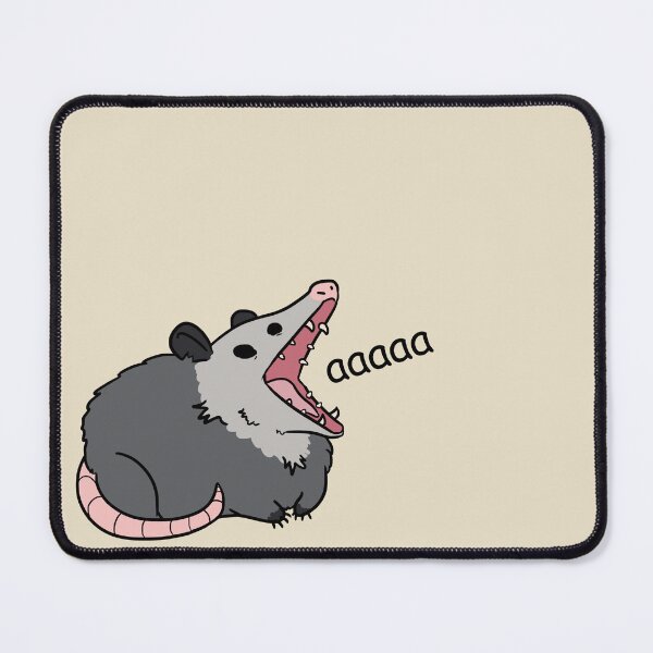 Item preview, possum screm (black) designed and sold by ZioCorvid.