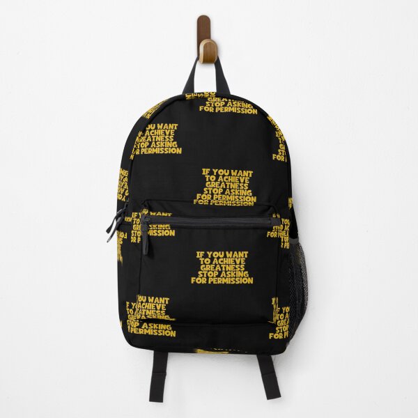 Item preview, If You Want To Achieve Greatness Stop Asking For Permission designed and sold by JourneyCreative.