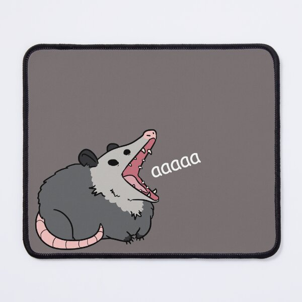 Item preview, possum screm (white) designed and sold by ZioCorvid.