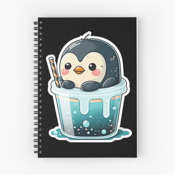 Item preview, Frozen Sips: Penguin Tea Party designed and sold by Mushi-EShop.