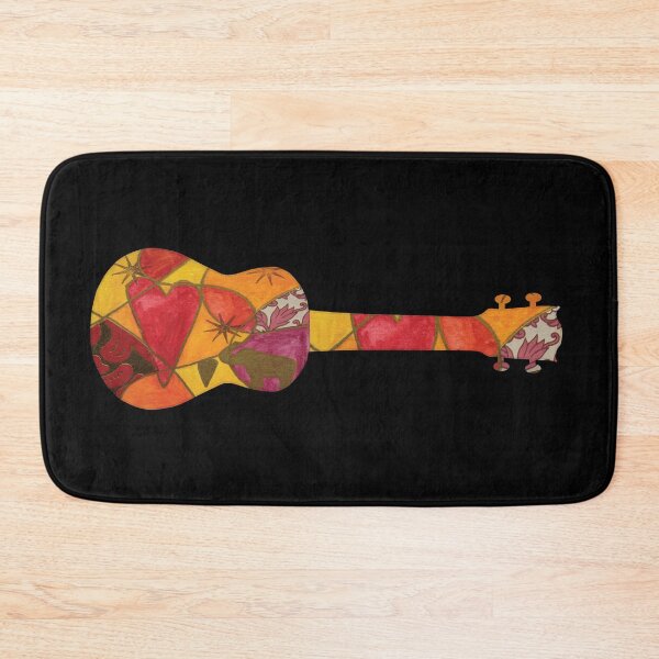 Item preview, Ukulele watercolor mixed media designed and sold by piesdesignart.