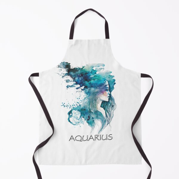 Item preview, AQUARIUS- Watercolour Aquarius Water Bearer Zodiac designed and sold by Gccartworks.