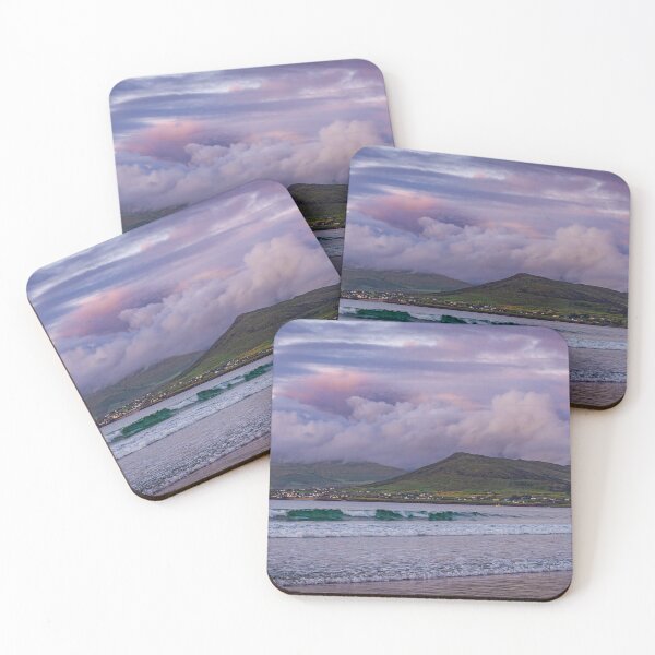 Item preview, Sunset, Atlantic Ocean, mountains, beaches and beautiful cloudy skies this is the Dingle Peninsula on Ireland’s Wild Atlantic Way, southwest Atlantic coast designed and sold by AlbertMi.