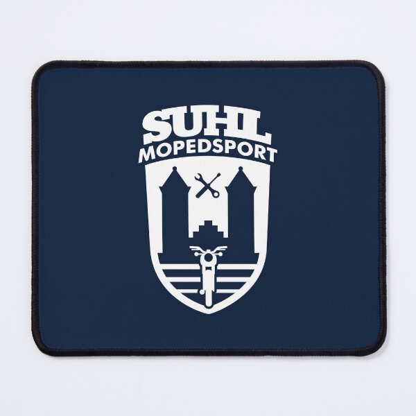 Item preview, Suhl Mopedsport Simson Logo (white) designed and sold by VEB Ostladen.