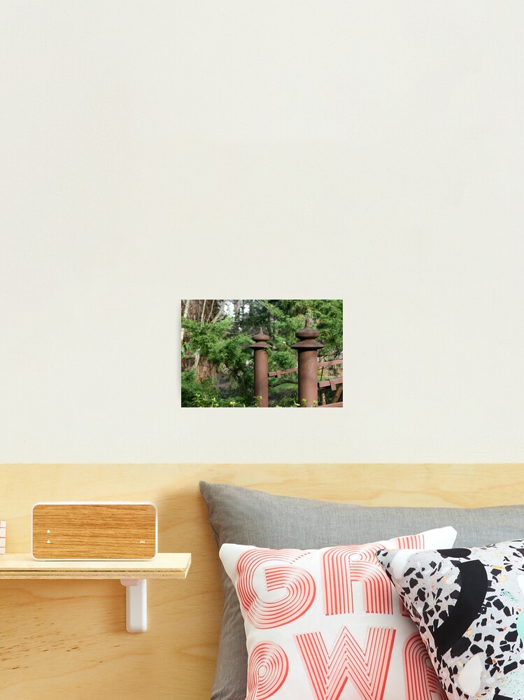 Thumbnail 2 of 3, Photographic Print, Bridge Posts designed and sold by RolandTumble.