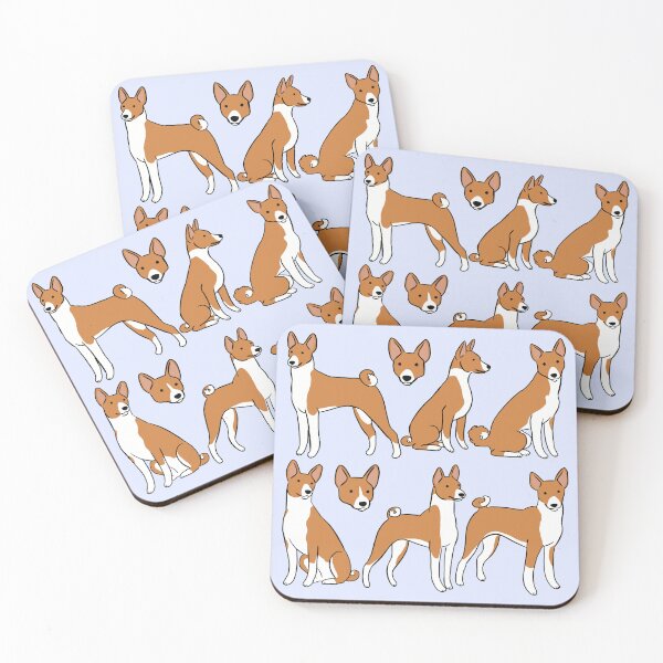 Item preview, Basenji dog cute illustration   designed and sold by Yarafantasyart.