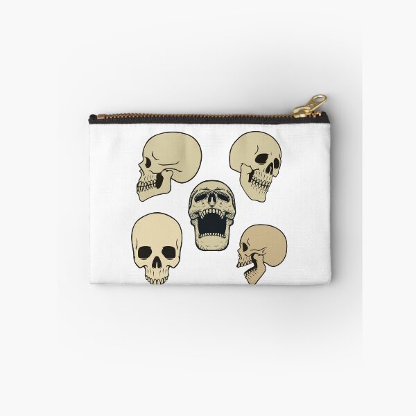Item preview, skeleton head Stickers designed and sold by thewiki lock.