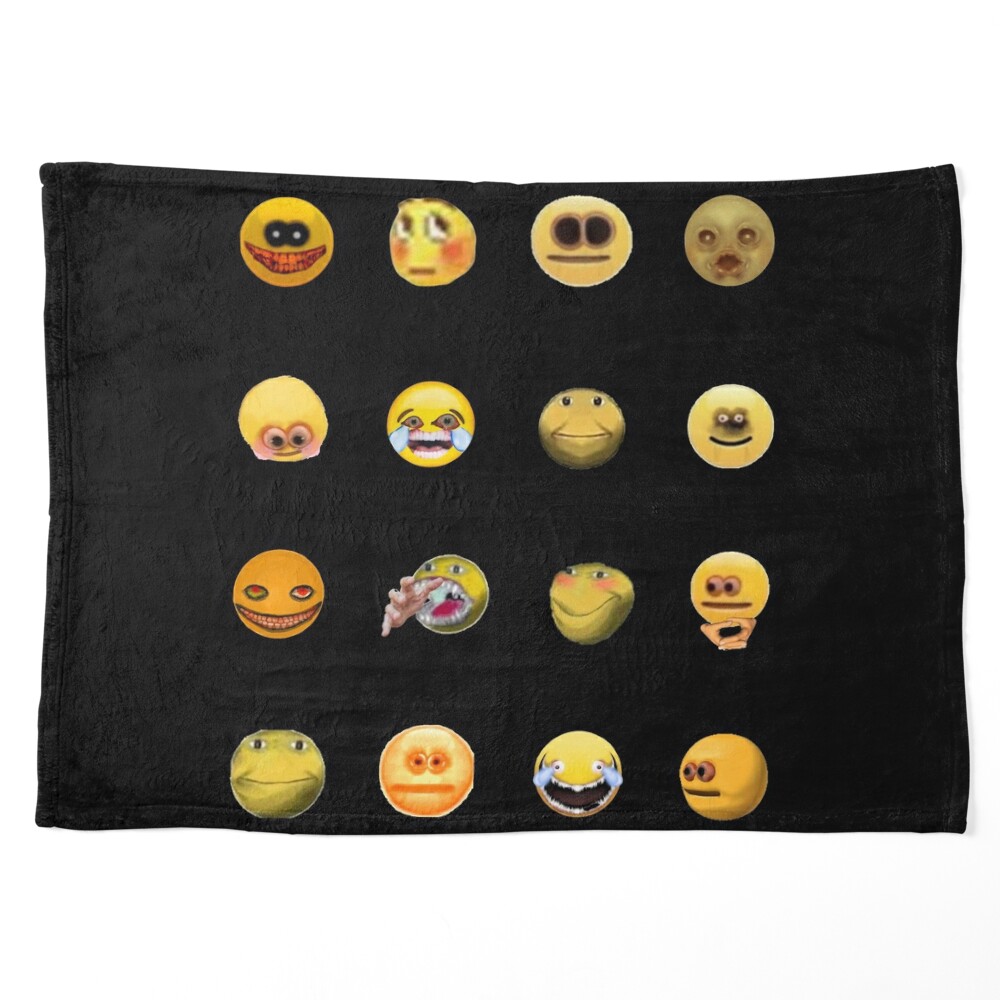 cursed emoji sticker pack Poster for Sale by Kaito Designs