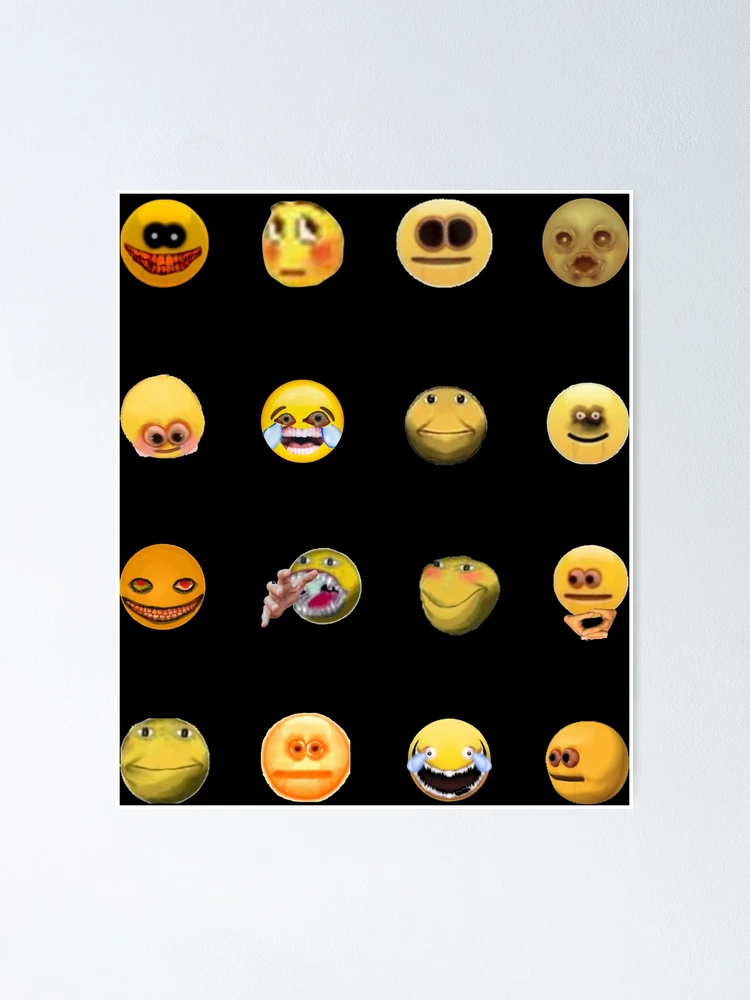 CSM Cursed Emojis Stickers & Sticker Sheet 