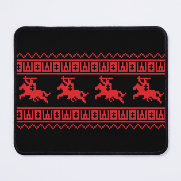 Item preview,  Pahonia - coat of arms of Belarus (pixel version) designed and sold by SAKOLKA-BY.