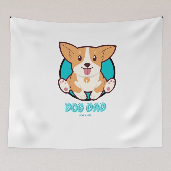 Item preview, Dog Dad for life designed and sold by AntibodyDP7.