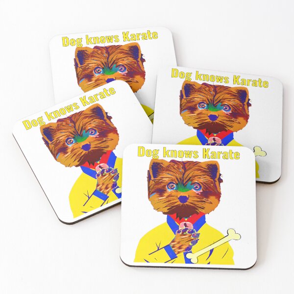 Item preview, Dog knows karate designed and sold by CottagePop.