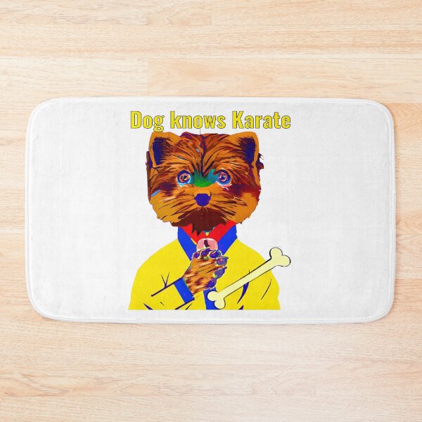 Item preview, Dog knows karate designed and sold by CottagePop.