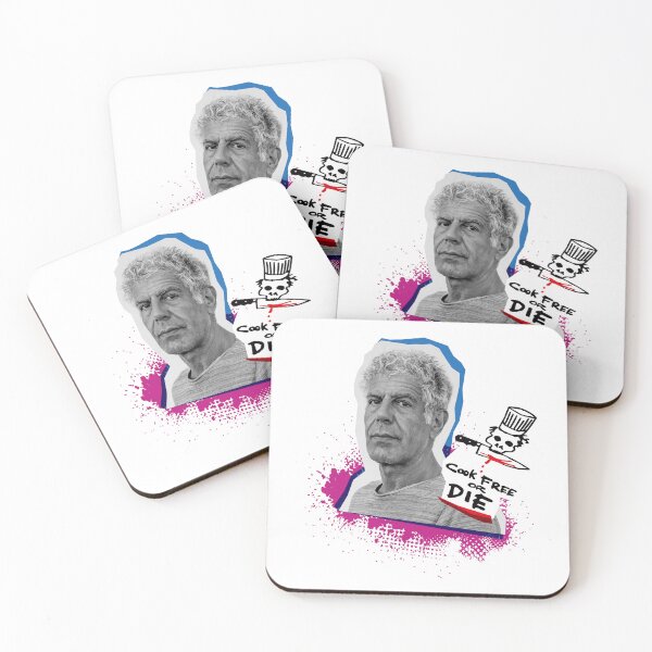 Item preview, Anthony Bourdain grunge design designed and sold by dodographic.