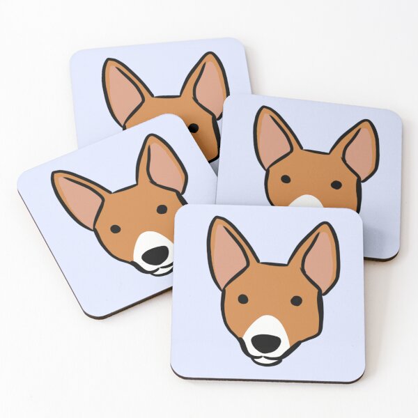 Item preview, Basenji dog cute illustration  designed and sold by Yarafantasyart.