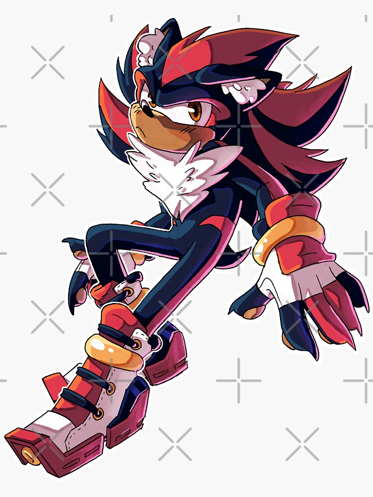 SONIC ADVENTURE 2 (SHADOW) Sticker for Sale by etherealmold