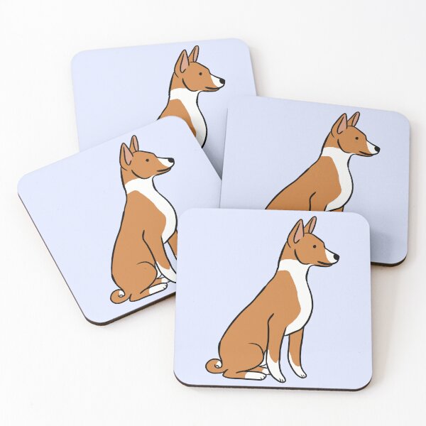 Item preview, Basenji dog cute illustration  designed and sold by Yarafantasyart.
