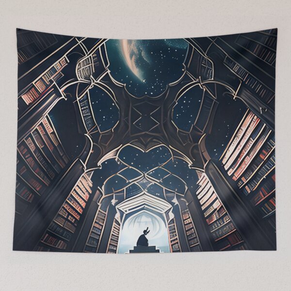 Item preview, Fantasy Starry Library designed and sold by D3monic.