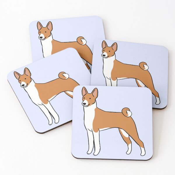 Item preview, Basenji dog cute illustration  designed and sold by Yarafantasyart.
