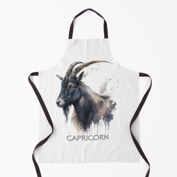 Item preview, CAPRICORN - Watercolour Goat Zodiac designed and sold by Gccartworks.