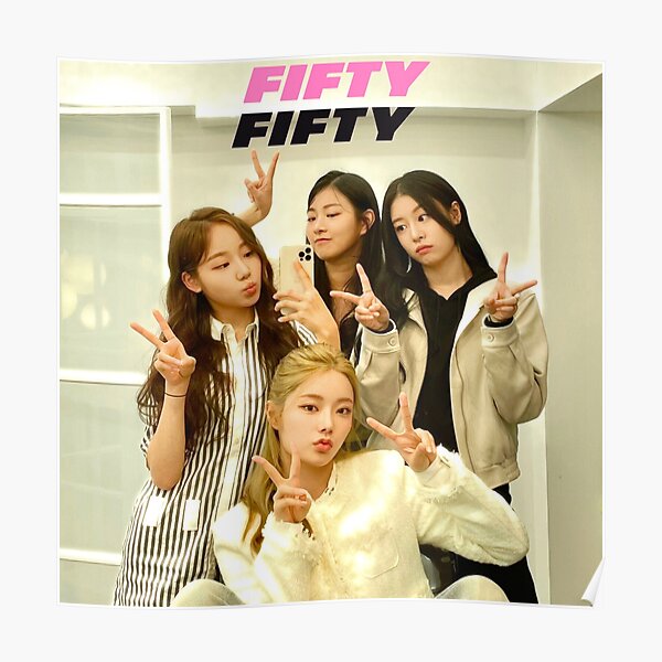 CINQUANTE CINQUANTE - kpop Poster