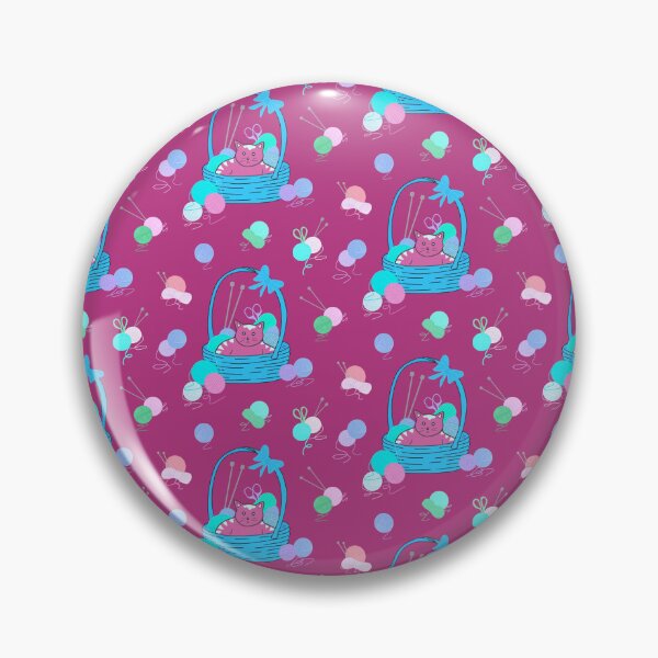 Item preview, gato en la cesta designed and sold by SamfarStudio.