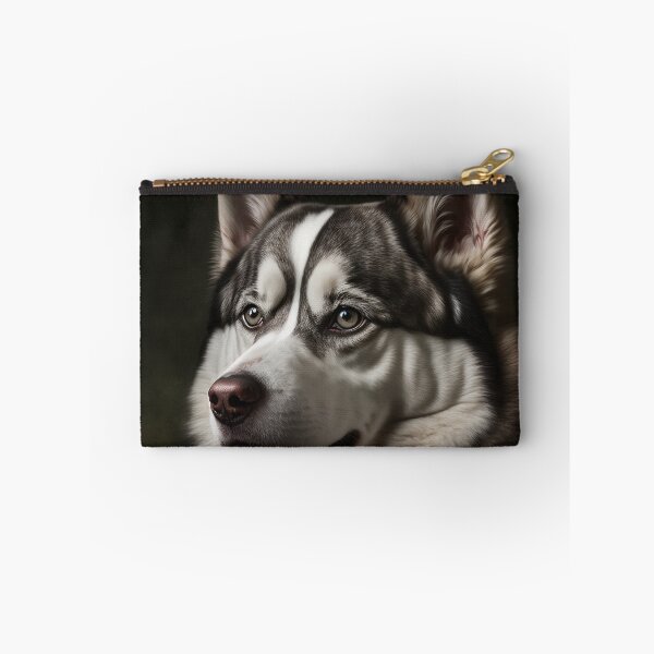 Item preview, Hyper Realistic Husky Dog Portrait Royal Renaissance Animal –  Photorealism Classic Royal Portrait Of A Husky Dog designed and sold by MadeByRobots.