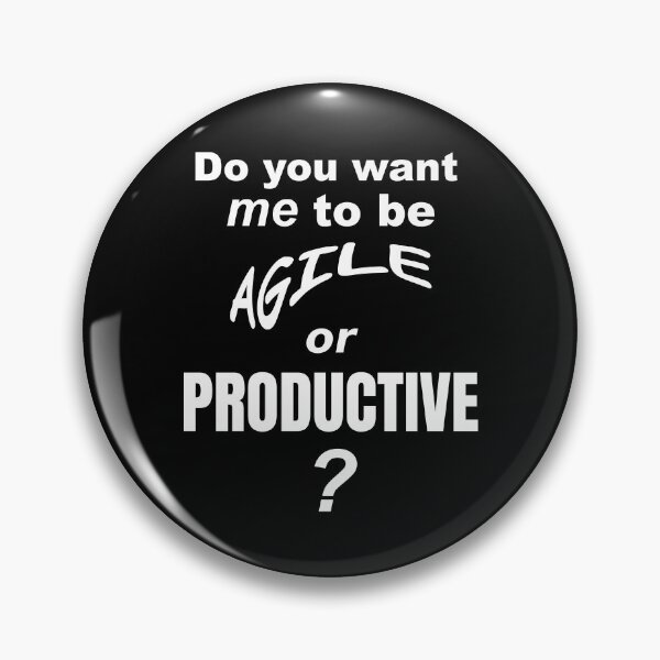 Item preview, Agile or productive (dark background) designed and sold by Jeeb-Arts.