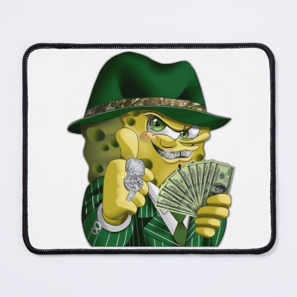 Item preview, Gangster Spongebob - make money designed and sold by DreamMeArt.