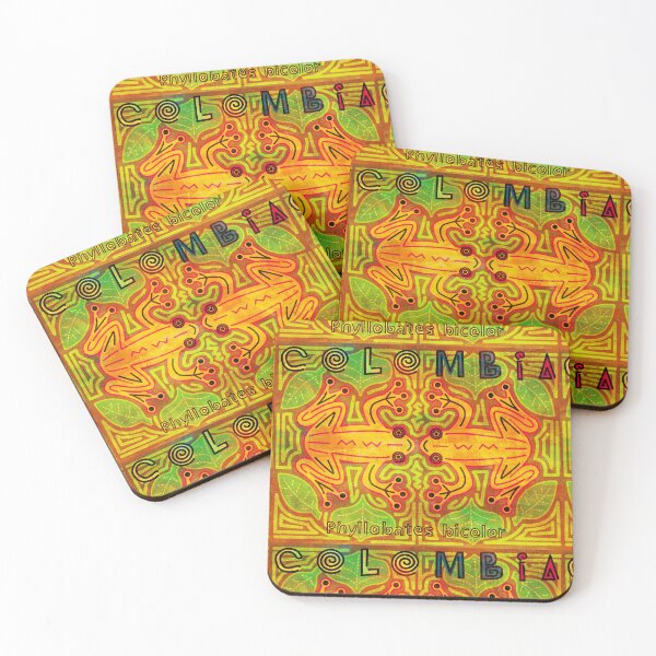 Item preview, rana colombiana bicolor colombian frog designed and sold by toylocodesign.