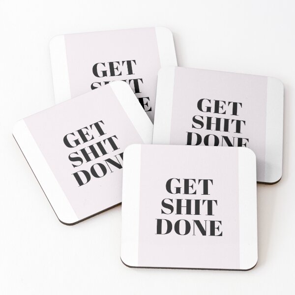Item preview, The Power of "Get Shit Done": A Look at the Determination and Productivity Behind the Phrase designed and sold by peterdawood.