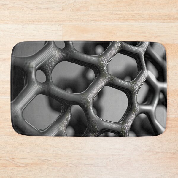 Item preview, Graphene fluid pattern metallic designed and sold by popurbanart.