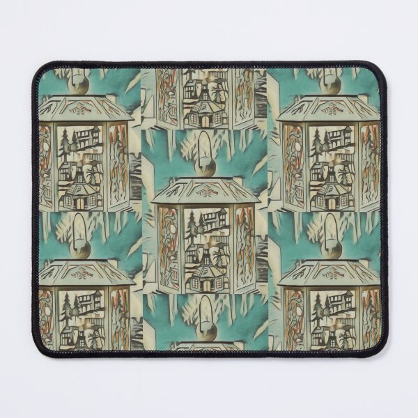 Item preview, Lantern blue and grey artististic pattern  designed and sold by Katisartsshop.