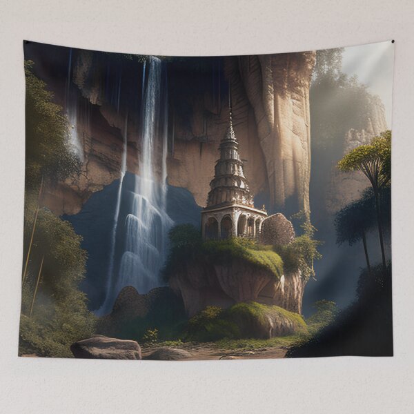 Item preview, Mystical Waterfall designed and sold by D3monic.