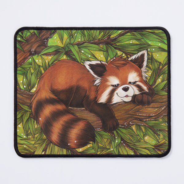 Item preview, Cute Sleeping Red Panda Gift Sleep designed and sold by ZadzeneaArt.