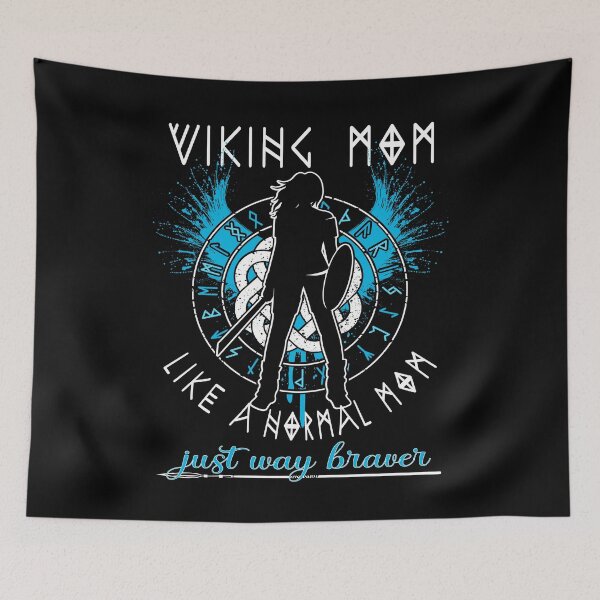 Item preview, Viking Mom - Like A Normal Mom Just Way Braver designed and sold by Shirt-Designs.