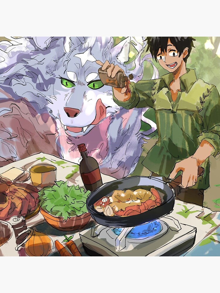 Campfire Cooking In Another World With My Absurd Skill Tondemo Skill De  Isekai Hourou Meshi pack  Sticker for Sale by youssef-ezz