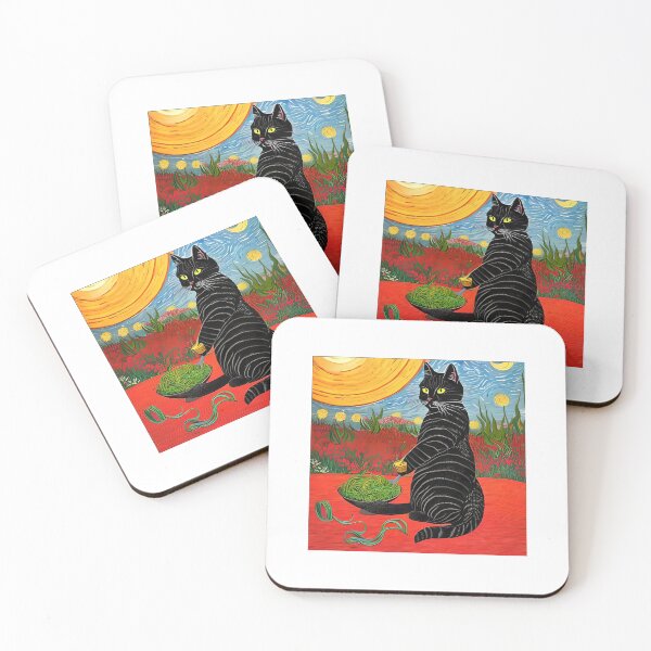 Item preview,  Cat Eating Spaghetti designed and sold by roleshop.