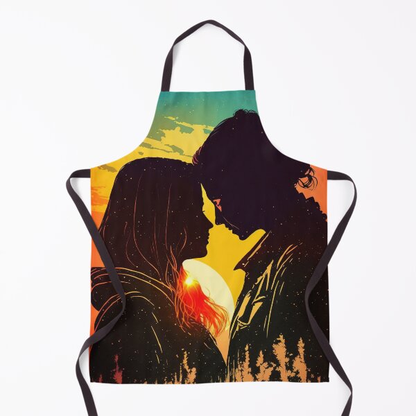 Item preview, Female couple with sunset background  designed and sold by art8085.