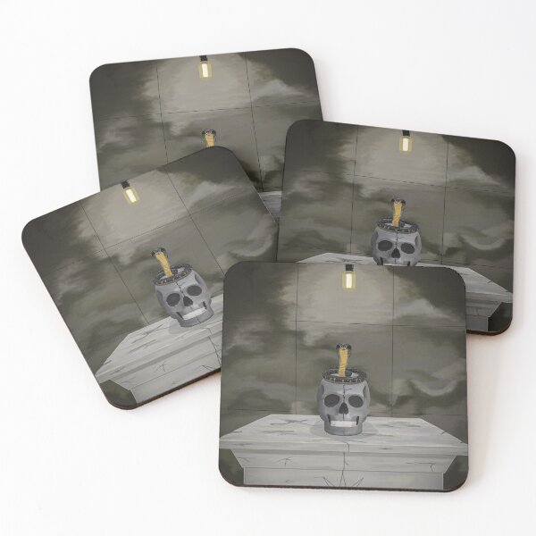 Item preview, Cherophobe Skull on Alter Artwork designed and sold by JarrodKane.