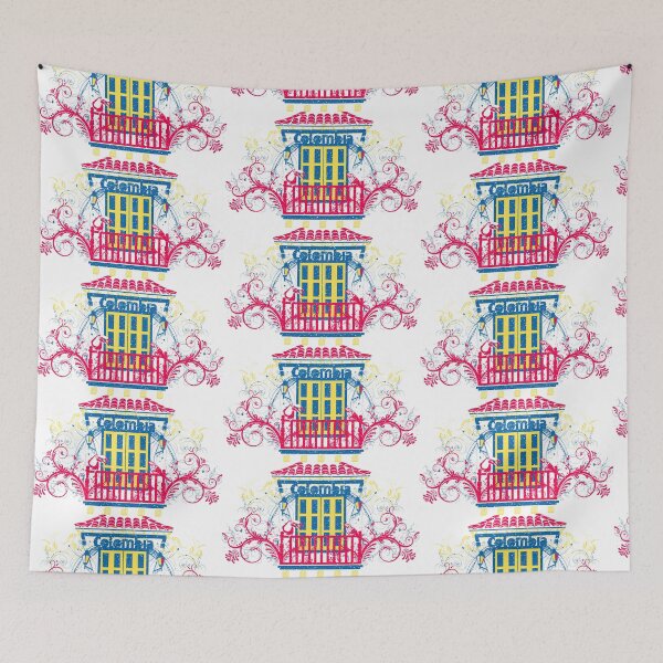 Item preview, colombian colonial window - colombian colonial window designed and sold by toylocodesign.