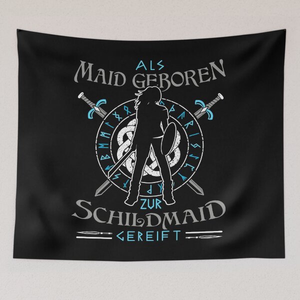 Item preview, Shieldmaiden - Birthday - Matured into a Shieldmaiden designed and sold by Shirt-Designs.