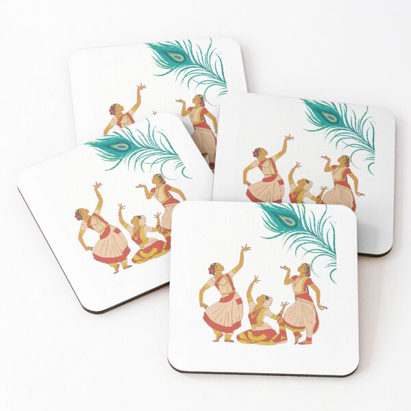 Item preview, Depiction of Indian Classical dance designed and sold by ArtifyThat.