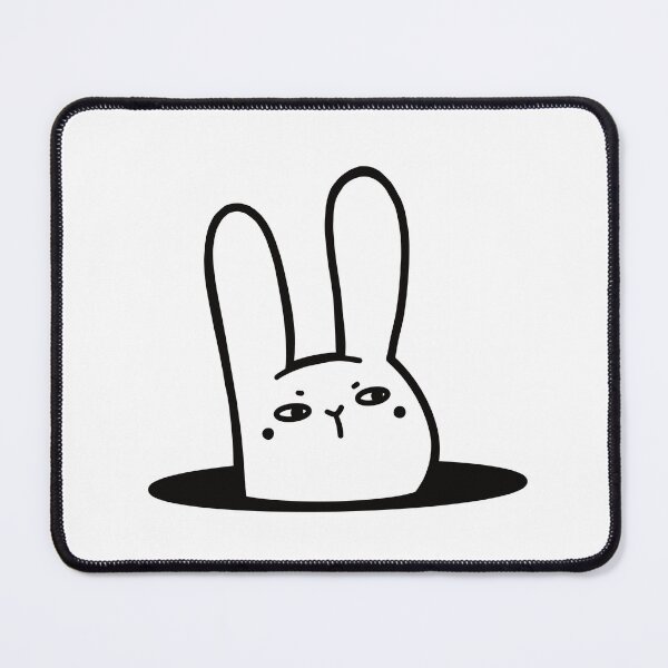 Item preview, Adorably Hidden Rabbit in a Hole designed and sold by MalaloStudio.