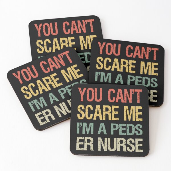 Item preview, You Can't Scare Me I'm A Peds ER Nurse I designed and sold by Lemon Pepper.
