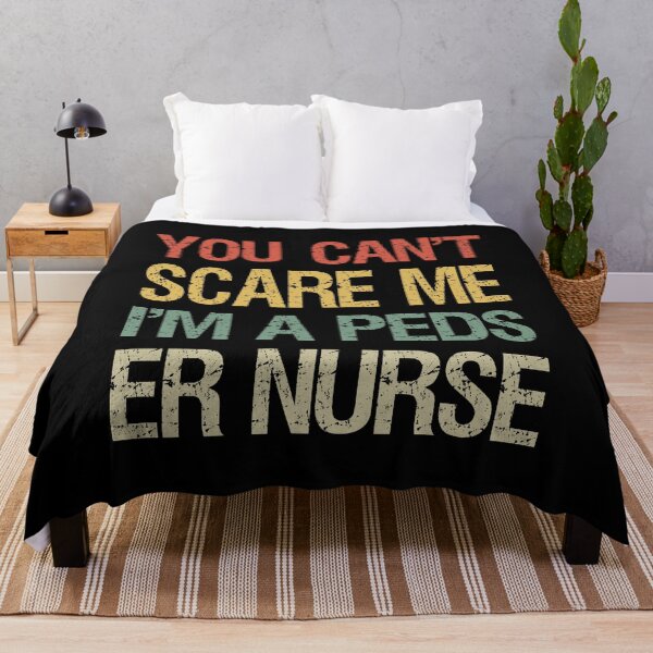 Item preview, You Can't Scare Me I'm A Peds ER Nurse I designed and sold by Lemon Pepper.