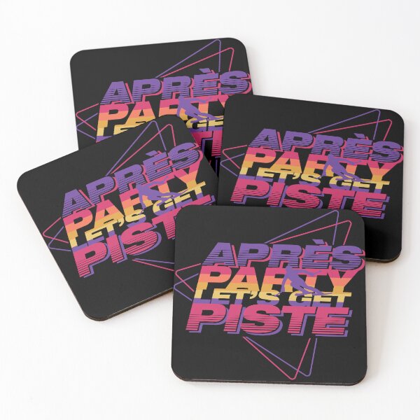 Item preview, Apres party lets get piste designed and sold by robnoble.